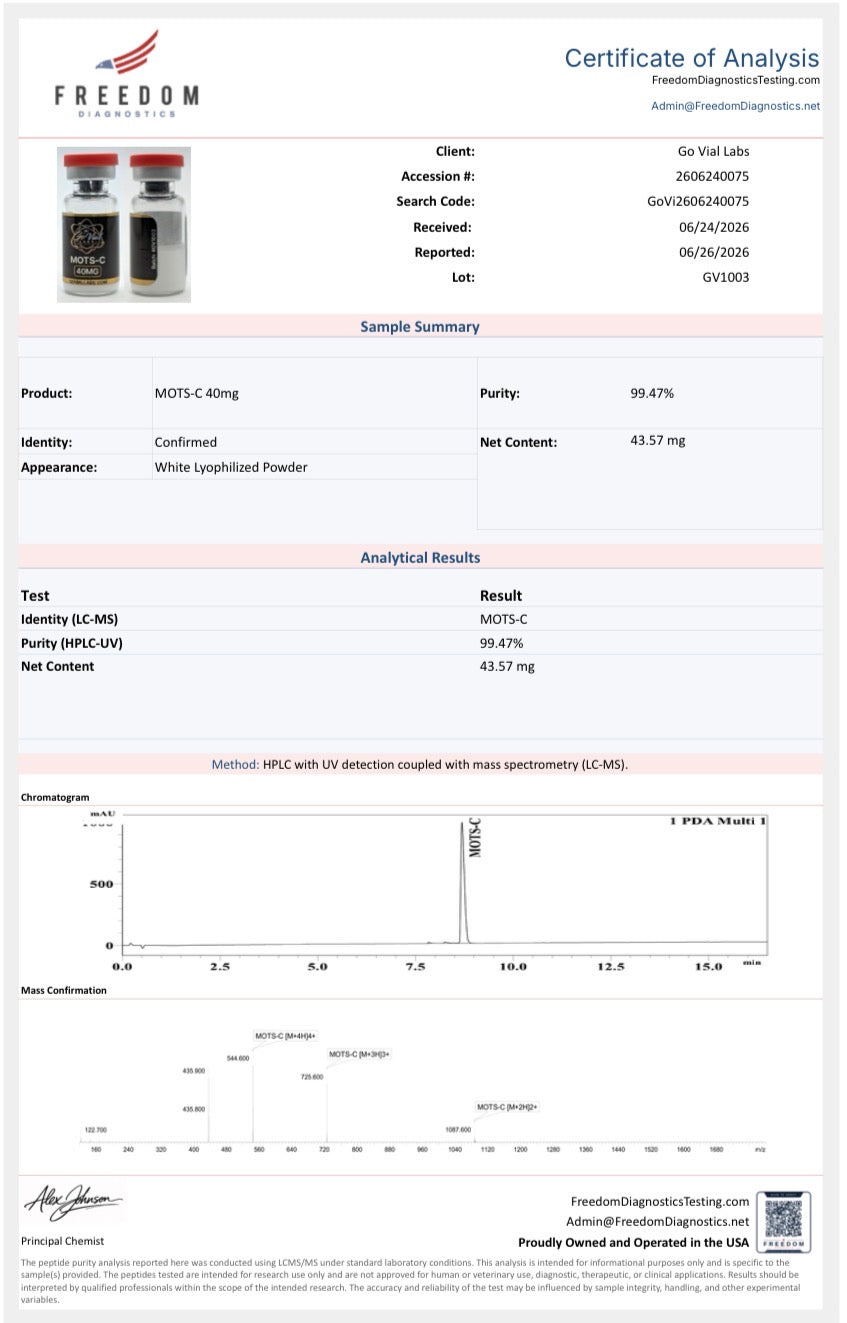 MOTS-C (40mg)