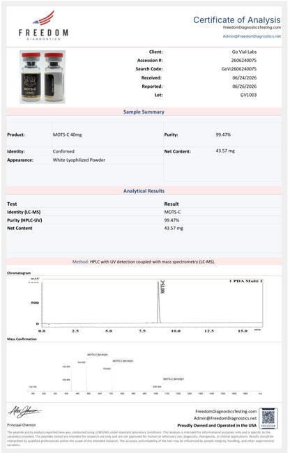 MOTS-C (40mg)